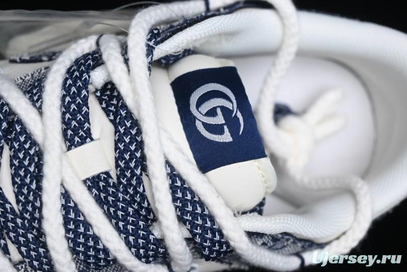 Nike SB Dunk Low Gucci Collaboration - Beige Black Jacquard Swoosh Anniversary High-End Custom Low-Top Casual Sneakers - YX5066-216