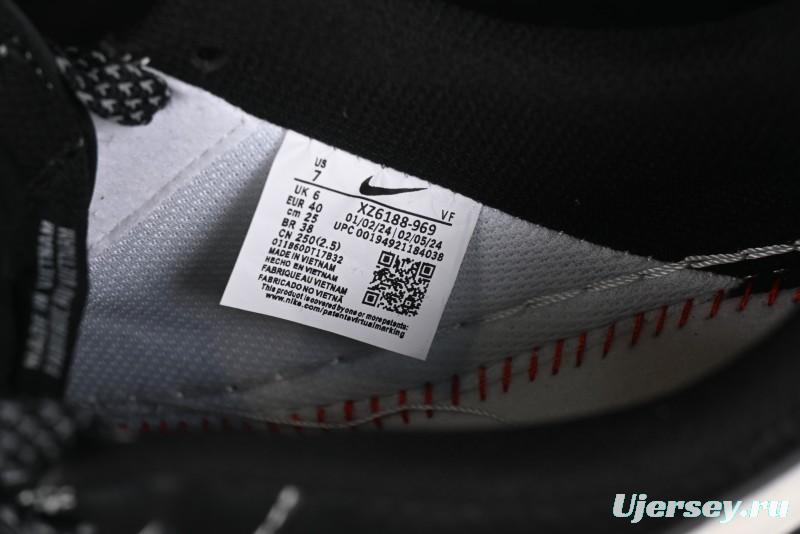 Nike Air Force 1 '07 Low Stussy Collaboration - Samurai Black Low-Top Casual Sneakers - XZ6188-969