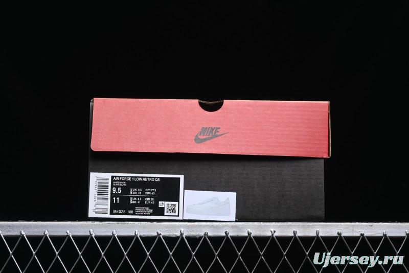 Nike Air Force 1 '07 Low Casual Sneakers with Full-Length Air Cushion - IB4025-100