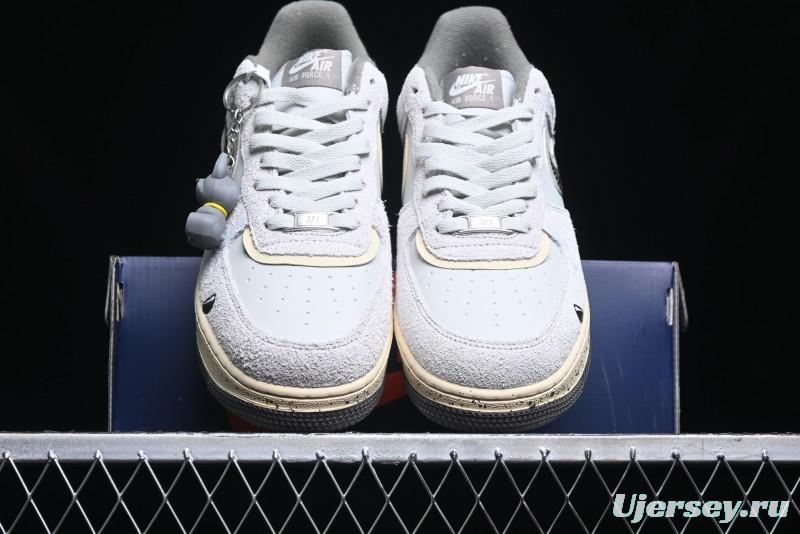 Nike Air Force 1 '07 Low Milk Cookie Custom Low-Top Casual Sneakers for Autumn Winter - KL1210-111