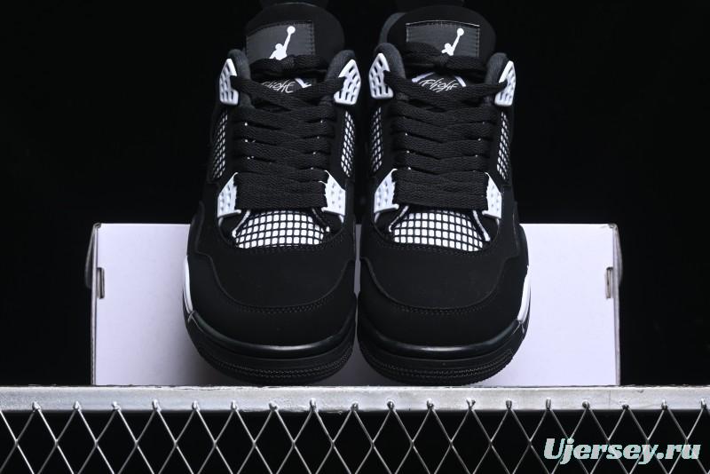 Nike Air Jordan 4 Retro White Thunder Basketball Shoes - FQ8138-001