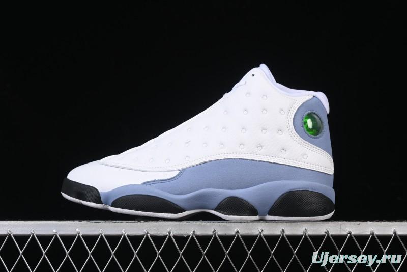Nike Air Jordan 13 Retro Basketball Shoes with Original 3D Holographic Cat Eye and Carbon Fiber - 414571-170