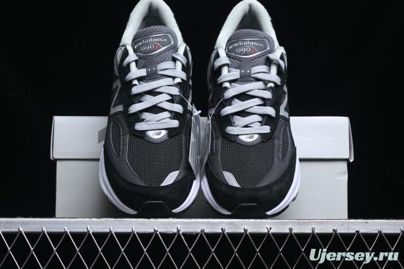 New Balance 990 Series High-End Made in USA Retro Casual Running Shoes - M990BK6