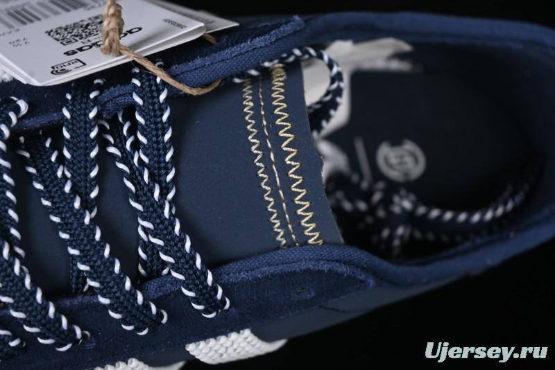 Adidas Clot x Originals Gazelle Indoor Retro Casual Slip-Resistant Wear-Resistant Low-Top Sneakers - IH3725