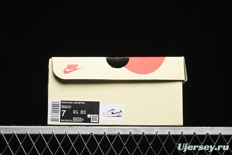 Nike SB Dunk Low Stussy Collaboration - Embroidered Black Swoosh Anniversary High-End Custom Low-Top Casual Sneakers - MM1089-031