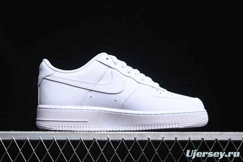 Nike Air Force 1 '07 Low Stussy Collaboration - Crystal Milk Coffee Low-Top Casual Sneakers - IF1686-101