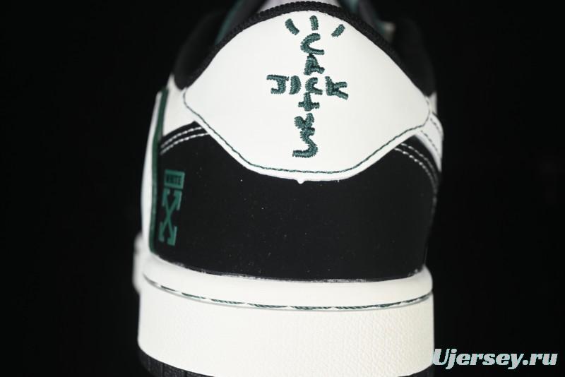 Nike Travis Scott x Fragment Design x Air Jordan 1 Low OG SP Sneakers - SJ2068-114