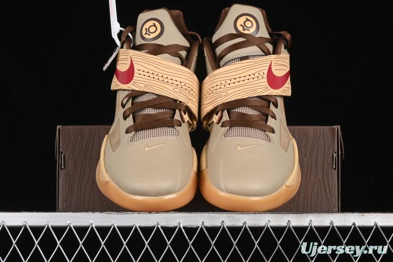Nike KD 4 Galaxy All Star Basketball Shoes with Zoom Air Cushion and Lightning Traction - FJ4189-200