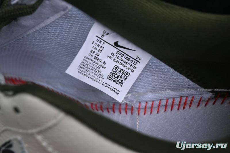 Nike Air Force 1 '07 Low BAPE Collaboration - Camo Swoosh Low-Top Casual Sneakers DF0188-012