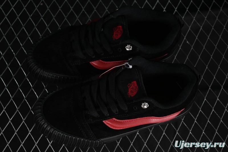 Vans Knu Skool Low Top Retro Casual Vulcanized Slip-On Shoes - VN0009QCSWE