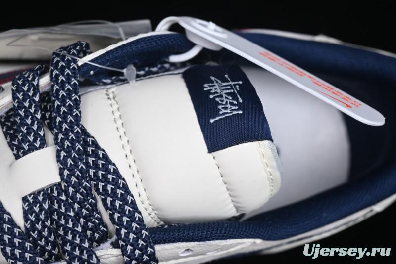 Nike Travis Scott x Fragment Design x Air Jordan 1 Low OG SP AJ1 Sneakers with Reverse Swoosh - SJ2068-134