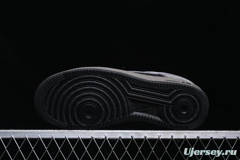 Nike Air Force 1 '07 Low Snake Year Themed Low-Top Casual Sneakers - HF2898-001