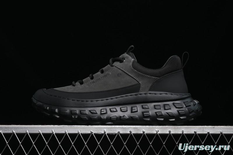 ECCO Off-Road Series Lightweight Cushioned Leather Durable Outdoor Hiking Running Shoes - 63513001001