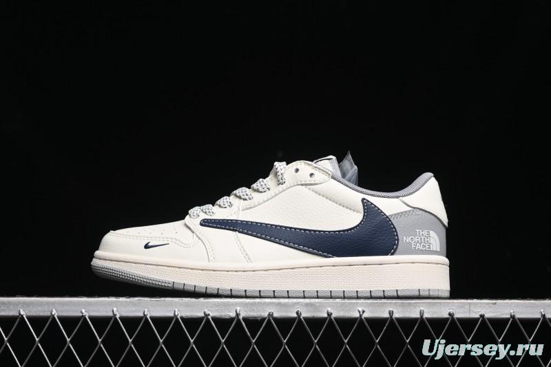 Nike Travis Scott x Fragment Design x Air Jordan 1 Low OG SP AJ1 Low Top Casual Sneakers - XS3086-002