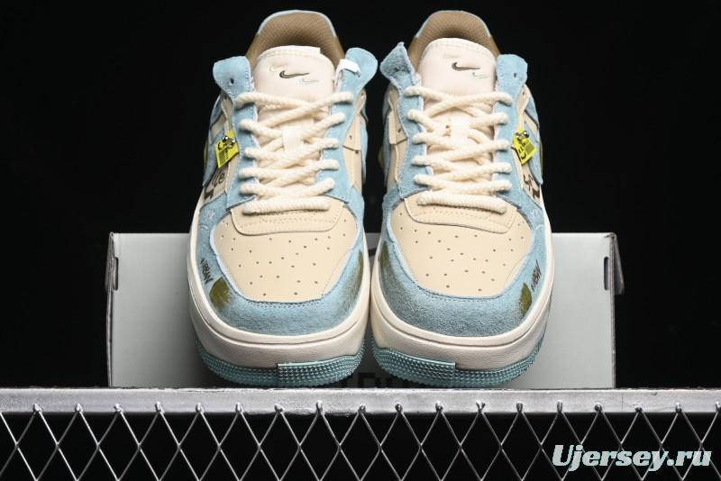 Nike Air Force 1 Fontanka Low Top Casual Sneakers Enjoy Life Custom Design - CW6688-508
