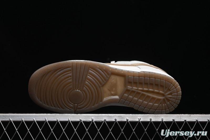 Nike Dunk Low SB Casual Sneakers in Phantom/Khaki - FJ4188-001