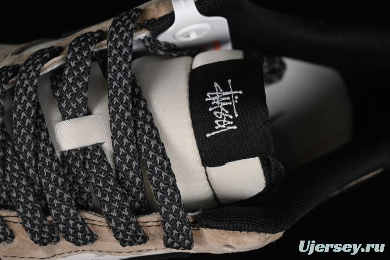 Nike Air Force 1'07 Low Stussy Collaboration - Milk Tea Low Top Casual Sneakers - XZ6188-999