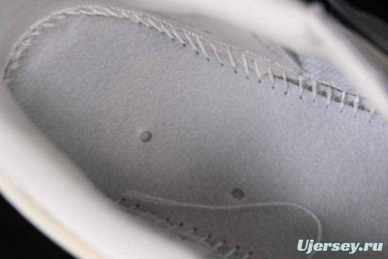 Nike Travis Scott x Fragment Design x Air Jordan 1 Low OG SP AJ1 Stussy Collaboration - Grey Blue Hook Lace Low Top Casual Sneakers - SJ0086-140