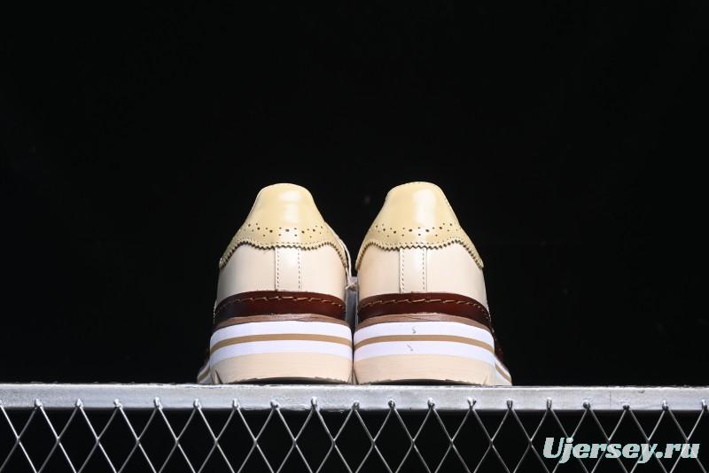 Adidas Superstar Clot Collaboration JQ6117 Preppy Style Shell Toe Casual Sneakers with Perforated Leather Upper - JQ6117