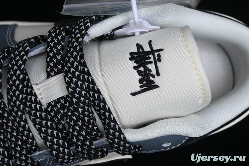 Nike Air Jordan 1 Low Stussy Collaboration Retro Basketball Shoes - XX3318-505