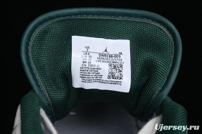 Nike Air Jordan 1 Low AJ1 Bape Collaboration - Full Pig Eight Green Grey Retro Basketball Shoes - DM9188-009