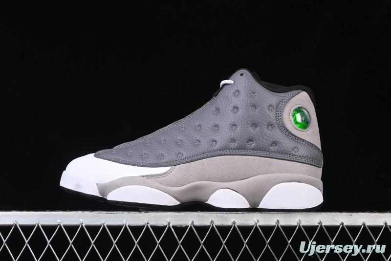Nike Air Jordan 13 Retro Basketball Shoes with 3D Holographic Cat Eye and Carbon Fiber - 414571-016