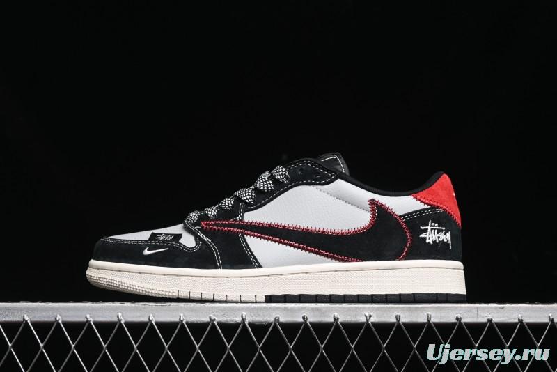 Nike Travis Scott x Fragment Design x Air Jordan 1 Low OG SP AJ1 Sneakers - SJ2068-133