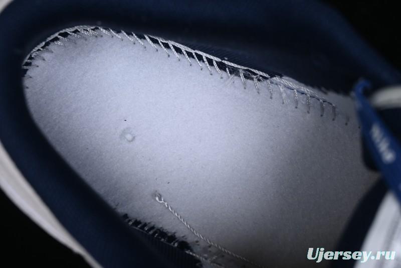 Nike Air Jordan 1 Low Stussy Collaboration - Premium Custom Retro Basketball Shoes with Blue-Grey Accents - DM9188-006