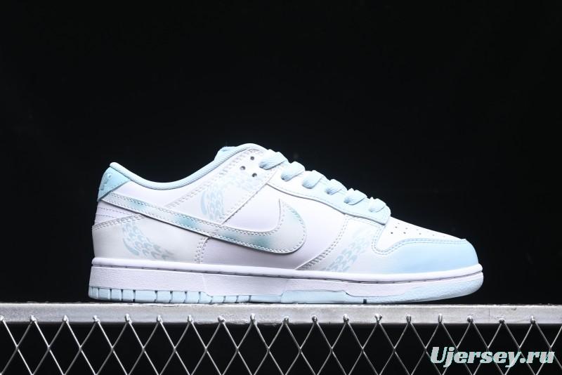 Nike Dunk Low Year of the Dragon Limited Edition Imperial Blue and White Porcelain Low-Top Casual Sneakers - DV0833-104