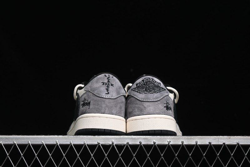 Nike Air Jordan 1 Low OG SP Travis Scott x Fragment Design Collaboration Sneakers - SJ0086-141