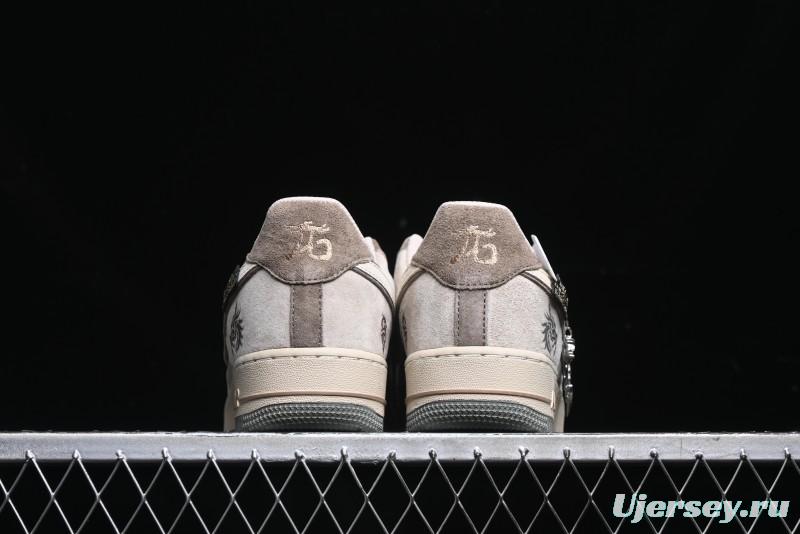 Nike Air Force 1 Low "Green Dragon Crescent Blade" Casual Sneakers - CD1212-555