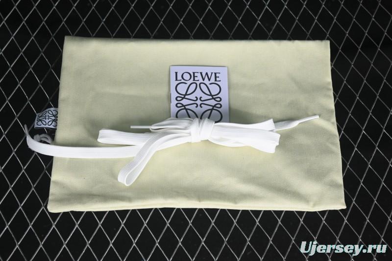 Loewe Ballet Runner 2.0 Sneakers Retro Style Lightweight Training Shoes - Apricor