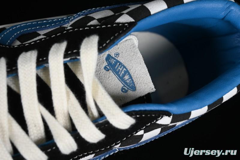 Vans SK8-Mid x Liberaiders Origami Checkerboard Mid-Top Casual Skate Shoes - VN0A3TKNQXH