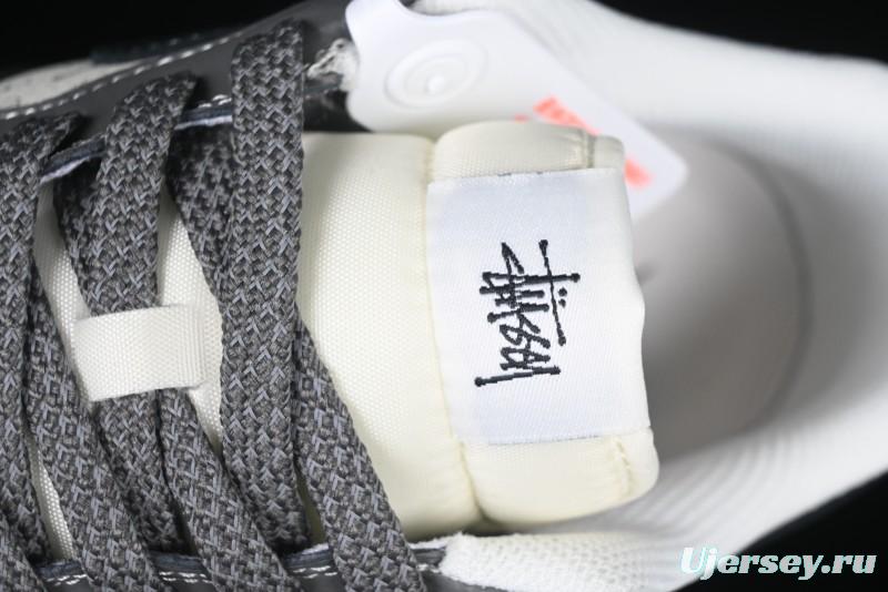 Nike Air Force 1 '07 Low Stussy Collaboration - Nebula Grey Low-Top Casual Sneakers - XZ3328-168