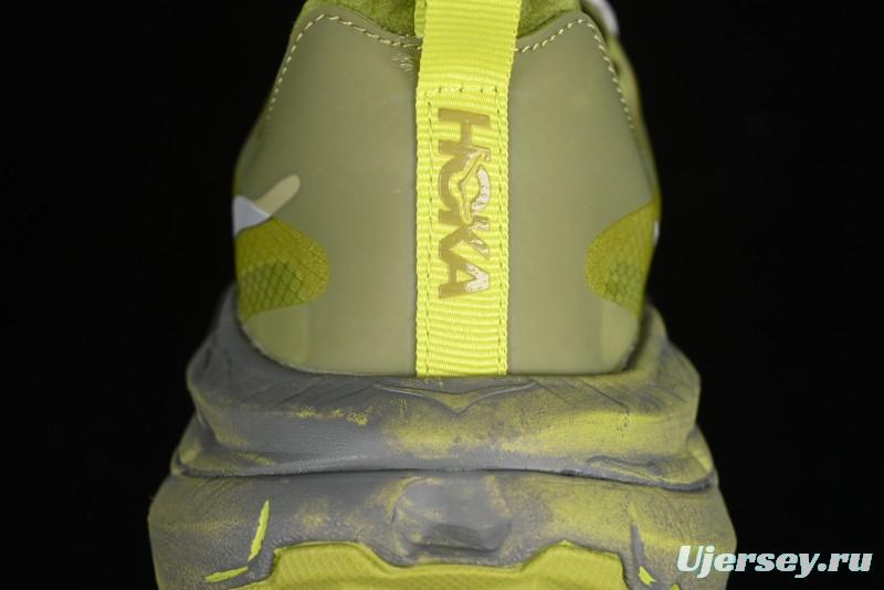 HOKA ONE ONE Satisfy Running Mafate Trail Low Top Cushioned Outdoor Hiking Shoes - 1157050 SLFR