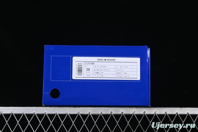 Choco Concert Leather Round Square Asymmetrical Fashion Sneakers White Pink - AJE5