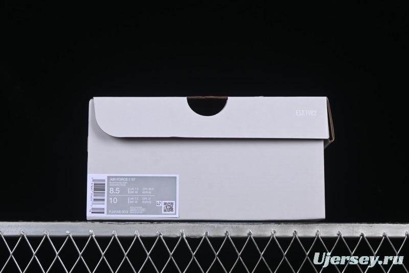 Nike Air Force 1 '07 Low Casual Sneakers with Full-Length Air Cushion - FJ4146-003