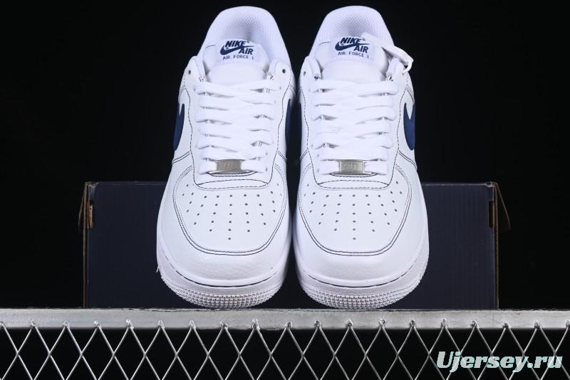 Nike Air Force 1'07 Low Casual Sneakers with Full-Length Air Cushion - HQ2037-100