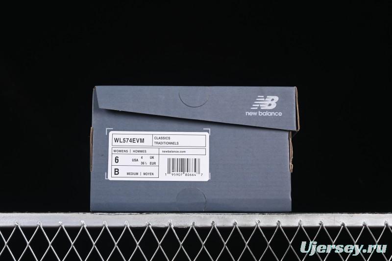 New Balance 574 Series Retro Casual Running Shoes - WL574EVM