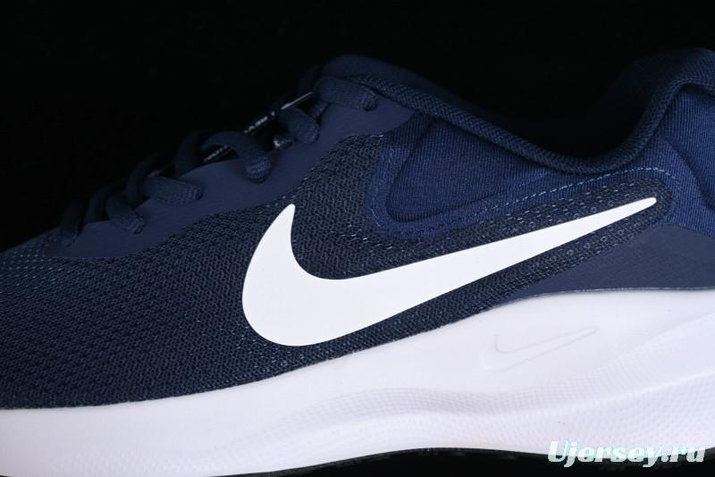 Nike Revolution 7 Wide Low-Top Running Shoes with Breathable Mesh and Durable Cushioning - FB2207-400