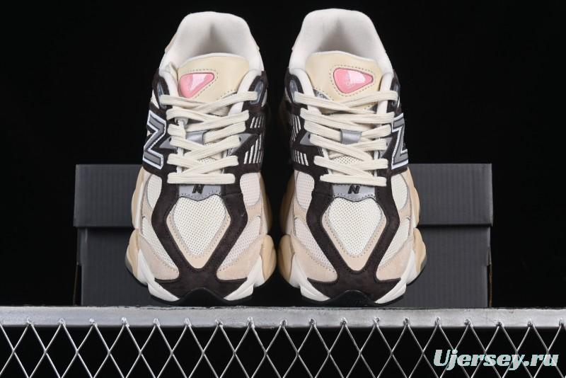 New Balance NB9060 Series Retro Casual Running Shoes with ABZORB Cushioning - U9060FLP