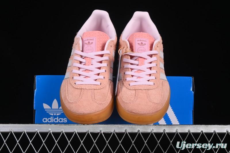 Adidas Originals Gazelle Indoor Retro Casual Slip-Resistant Wear-Resistant Low-Top Skate Shoes - IE2946