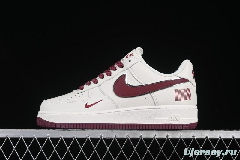 Nike Air Force 1 '07 Low QR Code Black Star Sneakers Low-Top Casual Shoes - CU1836-961