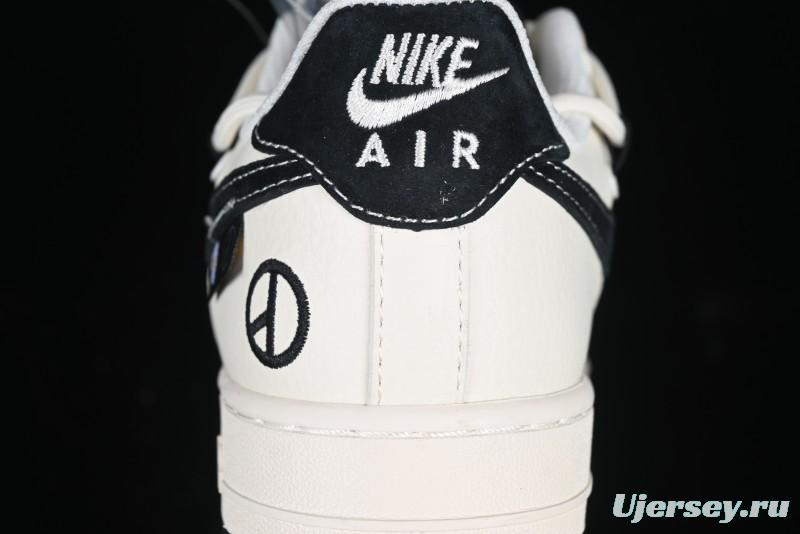 Nike Air Force 1 '07 Low GDragon Collaboration Daisy Graffiti Lace-Up Low-Top Casual Sneakers - DM6688-011