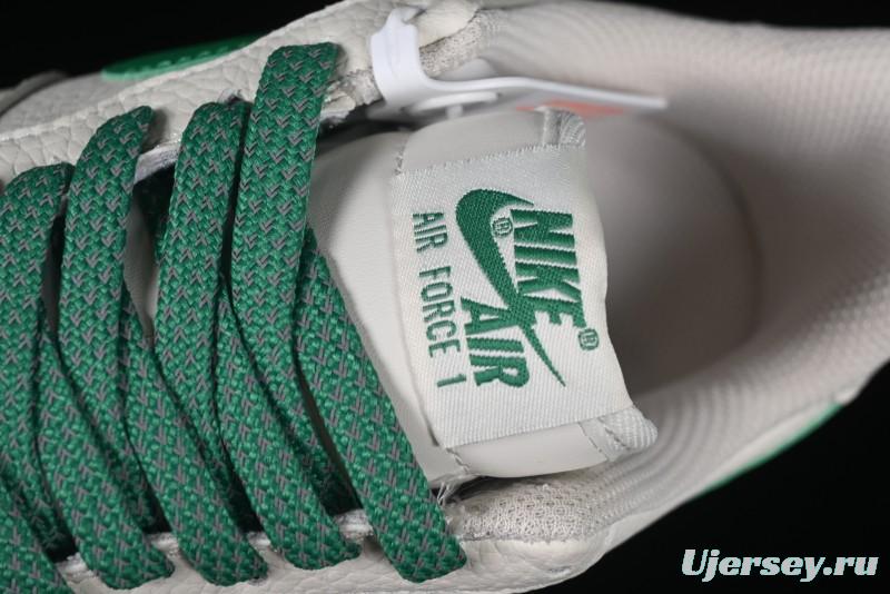 Nike Air Force 1 '07 Low Ted x Portland Collaboration Reflective Green Sneakers - DD8959-707