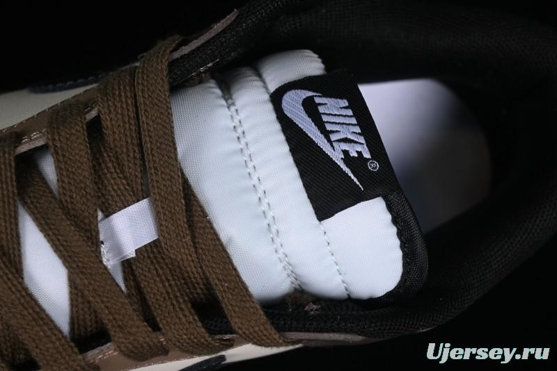 Nike Dunk Low Panda Prank Street Racing Electro Rust Distressed SB Strap Low-Top Casual Sneakers - DD1391-100