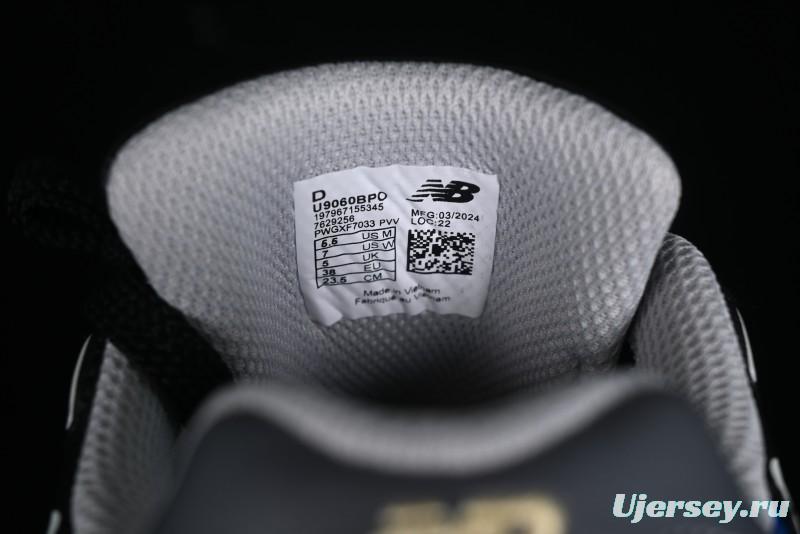 Joe Freshgoods x New Balance 9060 Retro Casual Running Sneakers with ABZORB Cushioning - U9060BPO