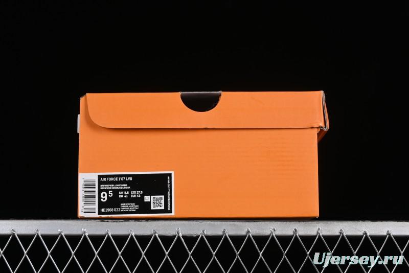 Nike Air Force 1 '07 Low LV Collaboration - Chocolate Pig Casual Sneakers - HD1968-022
