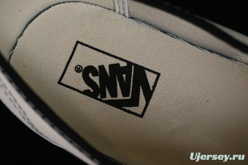 Vans Authentic Peace Dove Series Classic Canvas Patchwork Low-Top Skate Shoes - VN0009VBPB