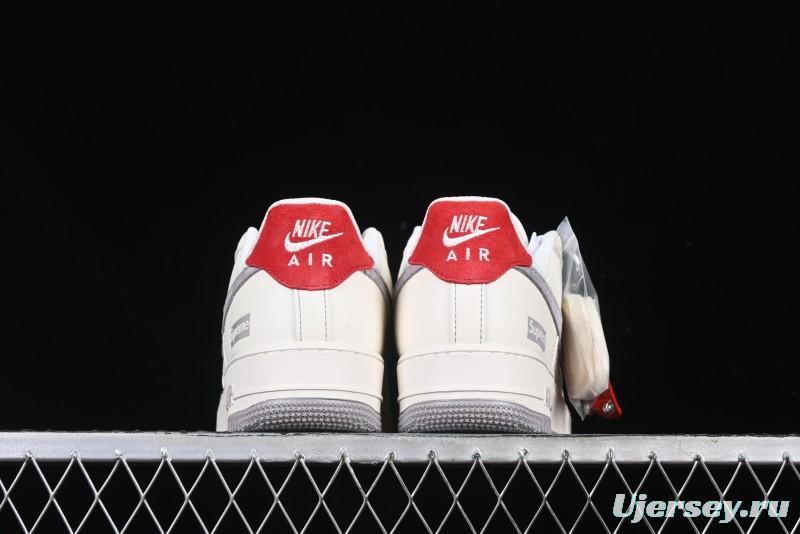 Nike Air Force 1 '07 Low Supreme Casual Sneakers with Full-Length Air Cushion - BB7518-020
